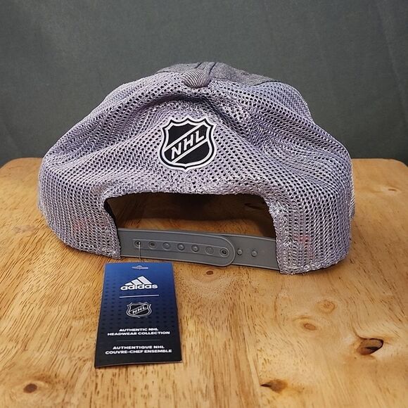 Adidas Edmonton Oilers NHL Snapback Hat - New - Picture 4 of 8